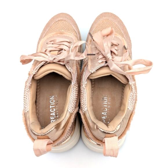 Reaction Kenneth Cole Claire Rhinestone Embellished Sneaker Size US5.5 EU35.5 - Picture 5 of 15